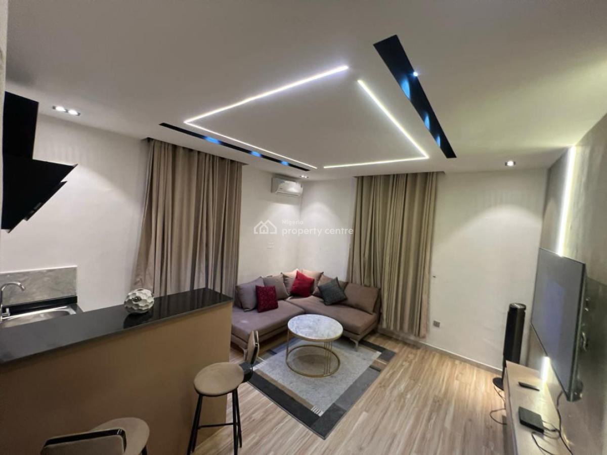 Fully Furnished One Bedroom Apartment, Lekki Phase 1, Lekki, Lagos, Mini Flat (room and Parlour) for Rent