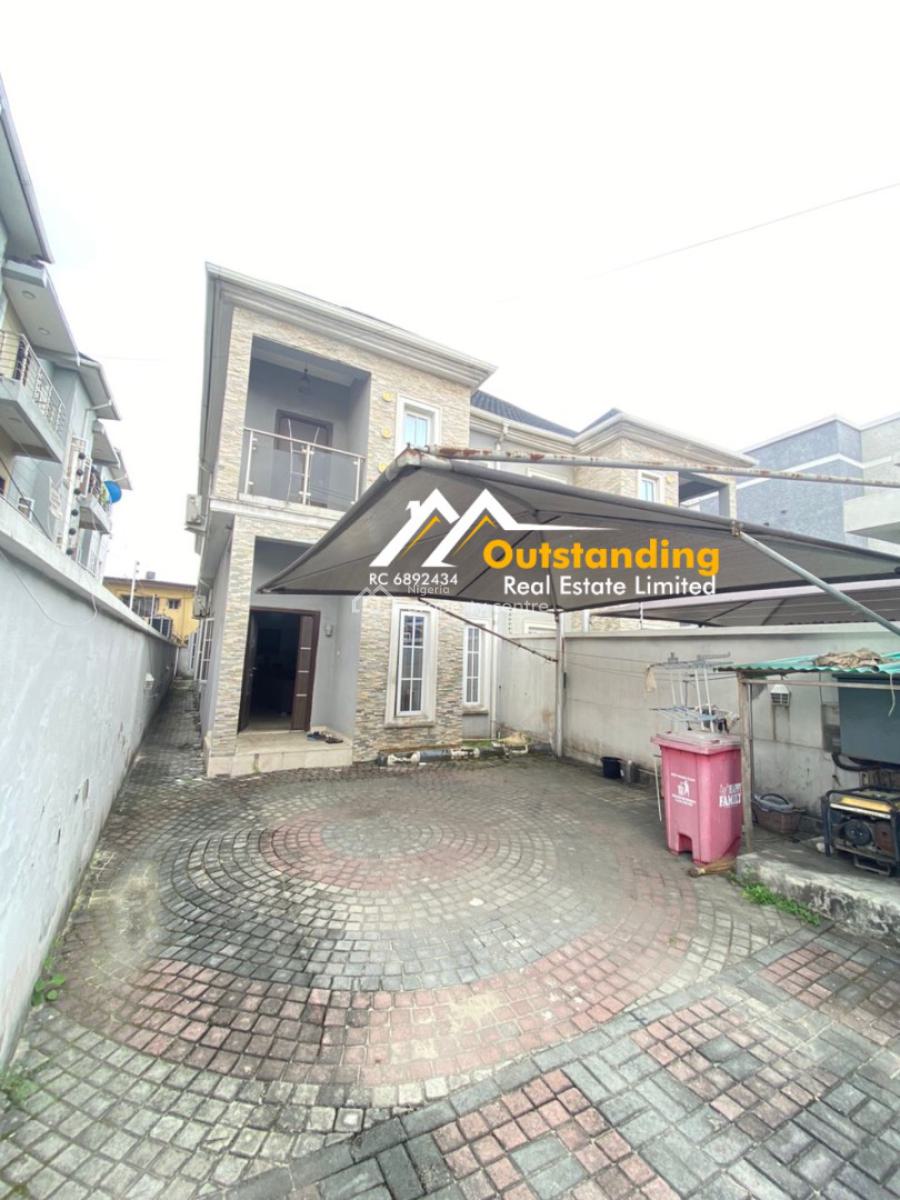 Spacious 4 Bedroom Semi Detached Duplex with Bq, Osapa, Lekki, Lagos, Semi-detached Duplex for Sale