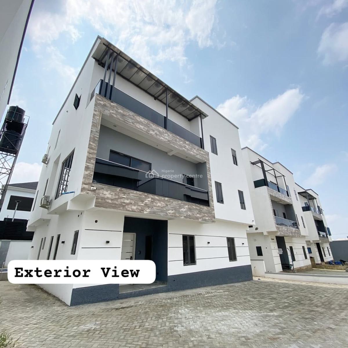 Automated 5 Bedroom Detached Duplex with a Room Bq Available, Guzape District, Abuja, Detached Duplex for Sale