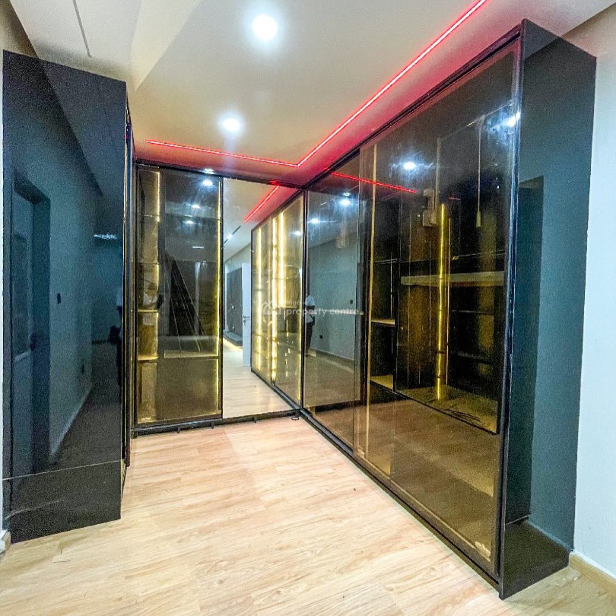 Automated 5 Bedroom Detached Duplex with a Room Bq Available, Guzape District, Abuja, Detached Duplex for Sale
