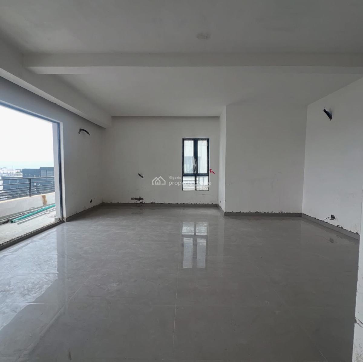 Smart and Spacious 2 Bedroom Penthouse Apartment with Bq, Lekki Phase 1, Lekki, Lagos, Flat / Apartment for Rent