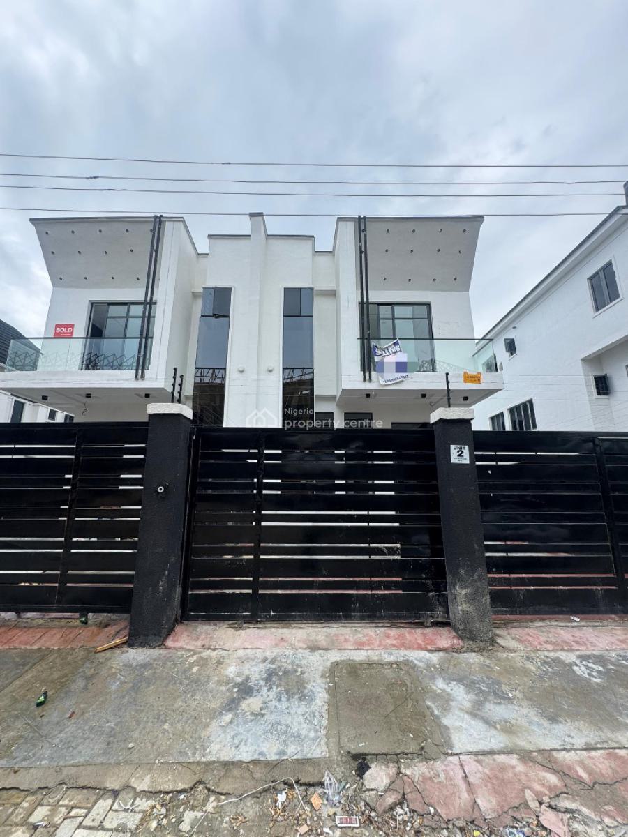 4 Bedroom Semi-detached Duplex, Ikota, Lekki, Lagos, Semi-detached Duplex for Sale