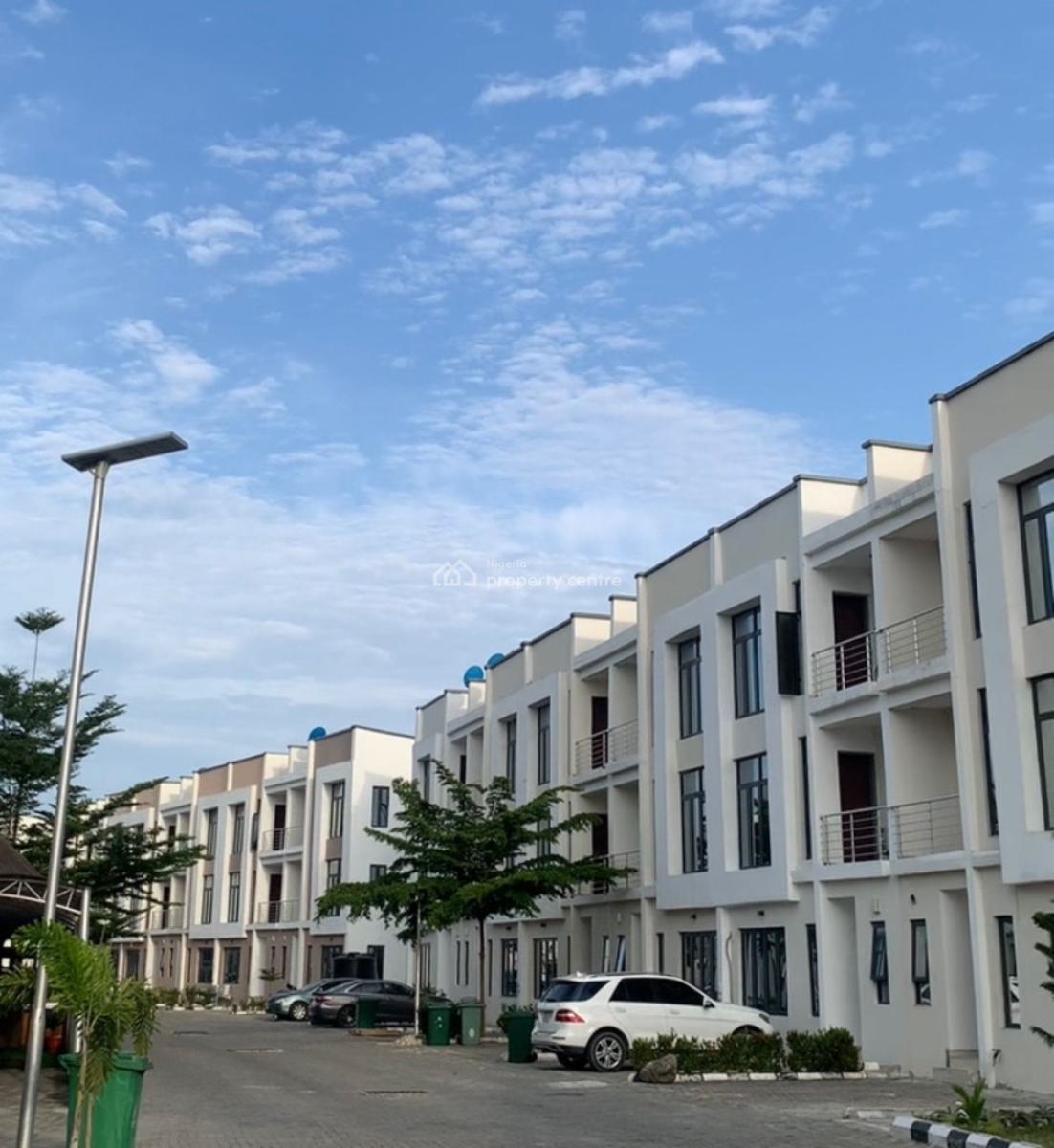 4 Bedroom Terraces with a Bq in an Exclusive Estate, Off Freedom Way,, Lekki Phase 1, Lekki, Lagos, Terraced Duplex for Sale
