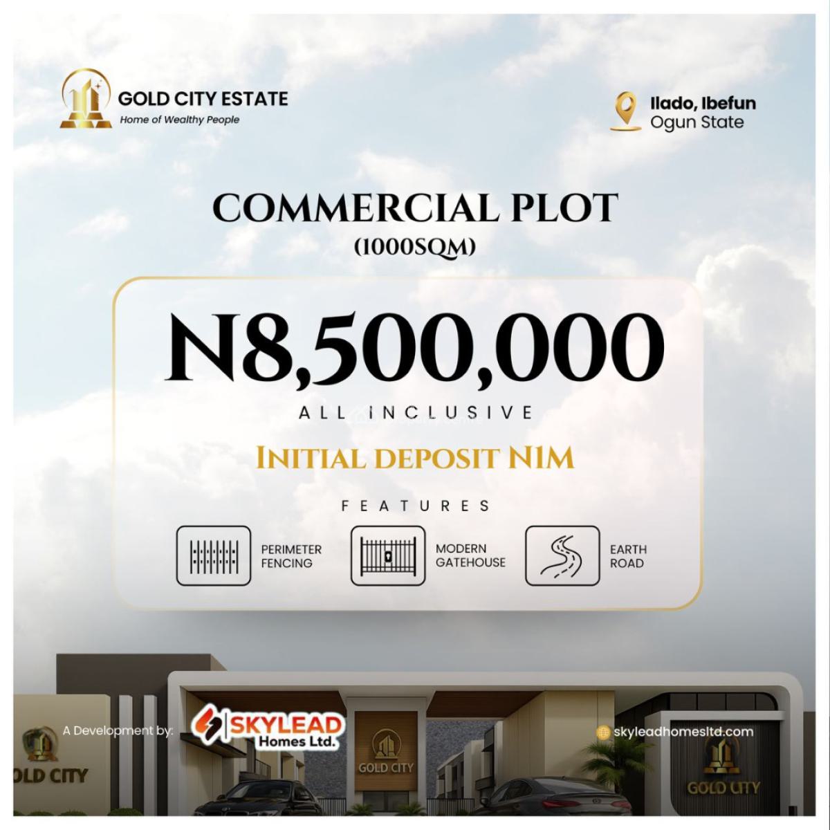Cheapest Commercial Plot, Ilado, Epe Ogun Staye, Epe, Lagos, Commercial Land for Sale