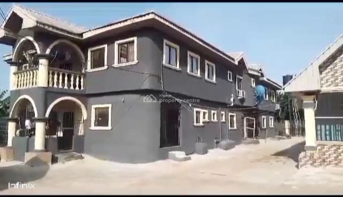 4 Flats of 3 Bedroom & 3 Flats of 2 Bedroom 100ft By 100ft Land, Country Home Road, Off Sapele Road, Benin, Oredo, Edo, Block of Flats for Sale