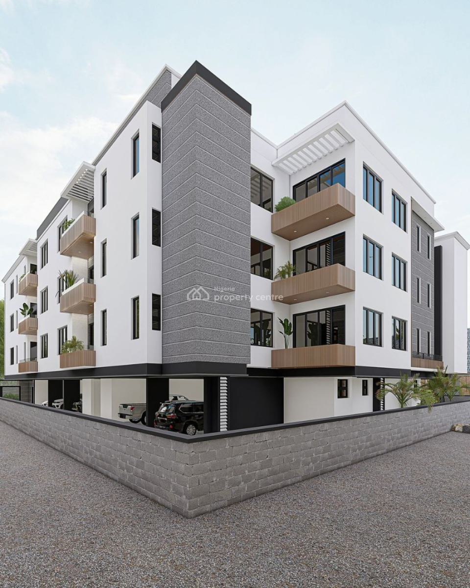 Newly  Built 2 & 3 Bedroom Apartments with a Bq, Opebi, Ikeja, Lagos, Block of Flats for Sale