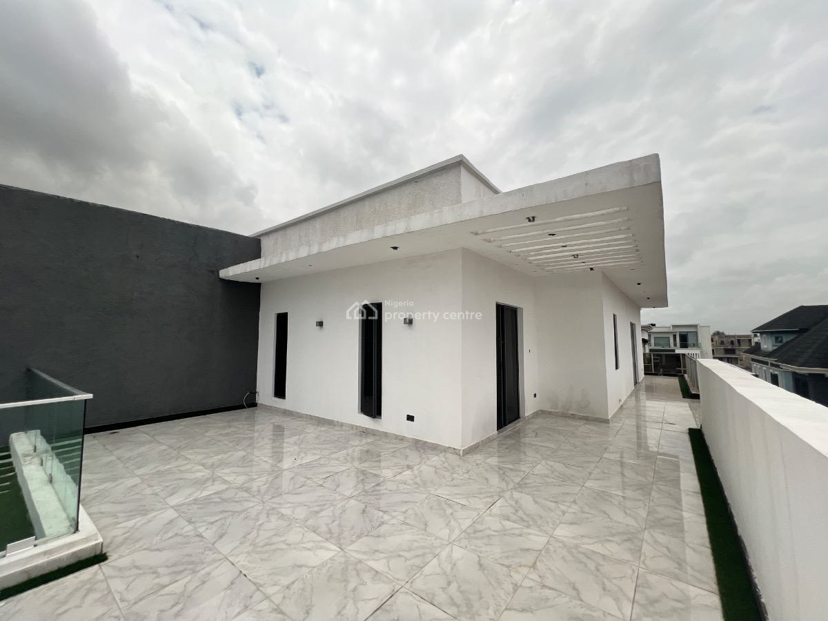 Stunning 5 Bedroom Duplex with Pool in an Estate, Victory Park Estate, Osapa, Lekki, Lagos, Semi-detached Duplex for Sale