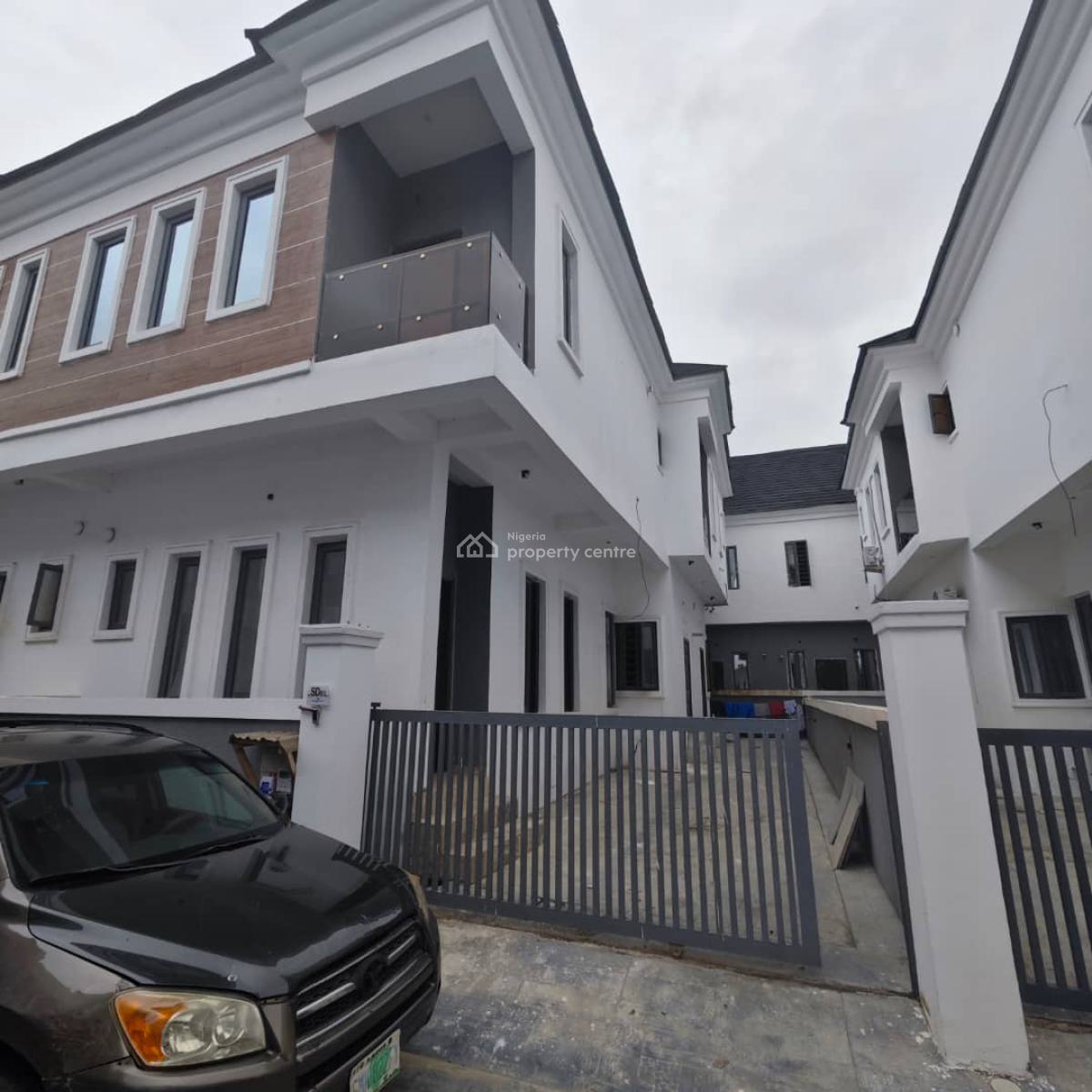 Newly Built 4 Bedroom Semi Detached Duplex with  Bq, Harris Drive, Vgc, Lekki, Lagos, Semi-detached Duplex for Rent