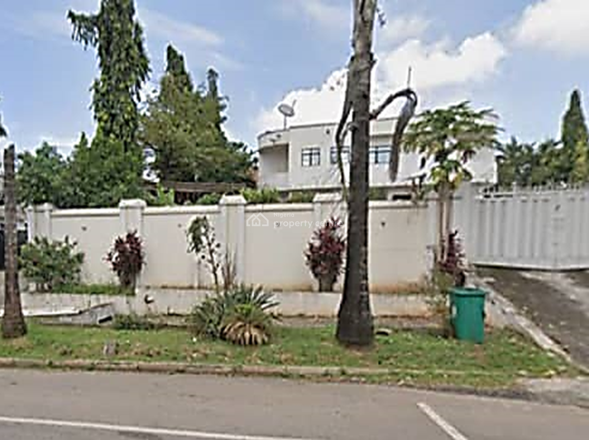 Strategically Located Corner Piece 2 Units 6-bedroom Duplex on 3027m2, Maitama Sule, Asokoro District, Abuja, Detached Duplex for Sale