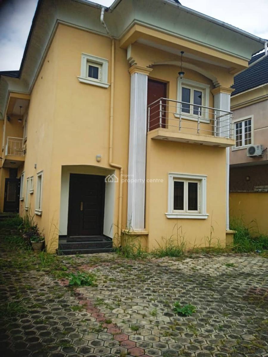 4 Bedroom Detached House with a Bq, Awuse Estate, Opebi, Ikeja, Lagos, Detached Duplex for Rent