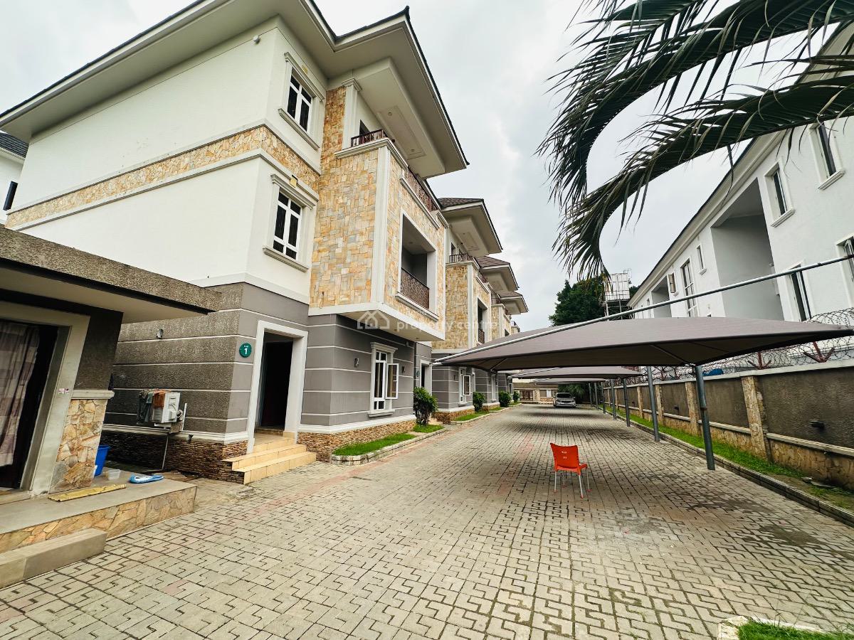 4 Bedroom Terrace Duplex with Bq Swimming Pool, Maitama District, Abuja, Terraced Duplex for Rent