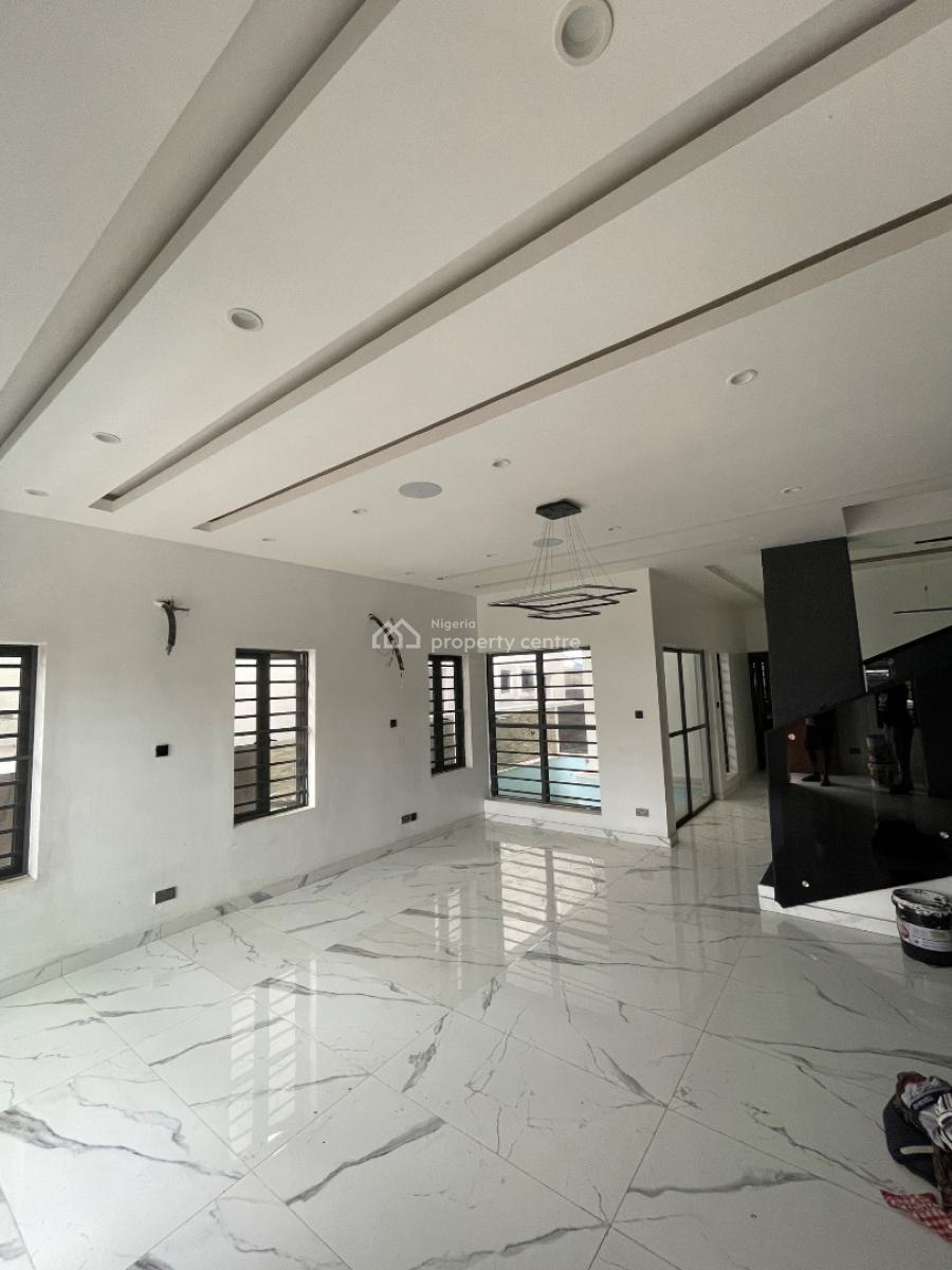 Beautiful 5 Bedroom Fully Detached Duplex with Bq & Swimming Pool, Ikota, Lekki, Lagos, Detached Duplex for Sale