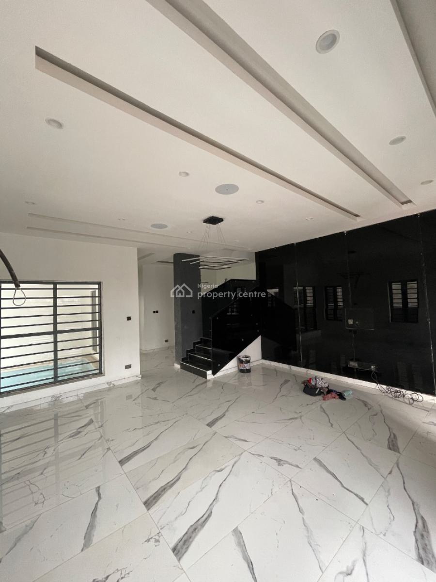 Beautiful 5 Bedroom Fully Detached Duplex with Bq & Swimming Pool, Ikota, Lekki, Lagos, Detached Duplex for Sale