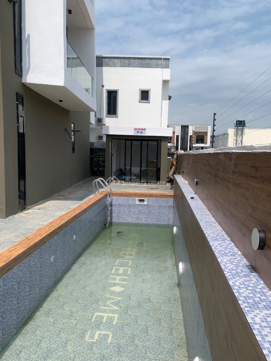 Beautiful 1&2 Bedroom Apartment with Rooftop Lounge,gym and Pool, Ikota, Lekki, Lagos, Block of Flats for Sale