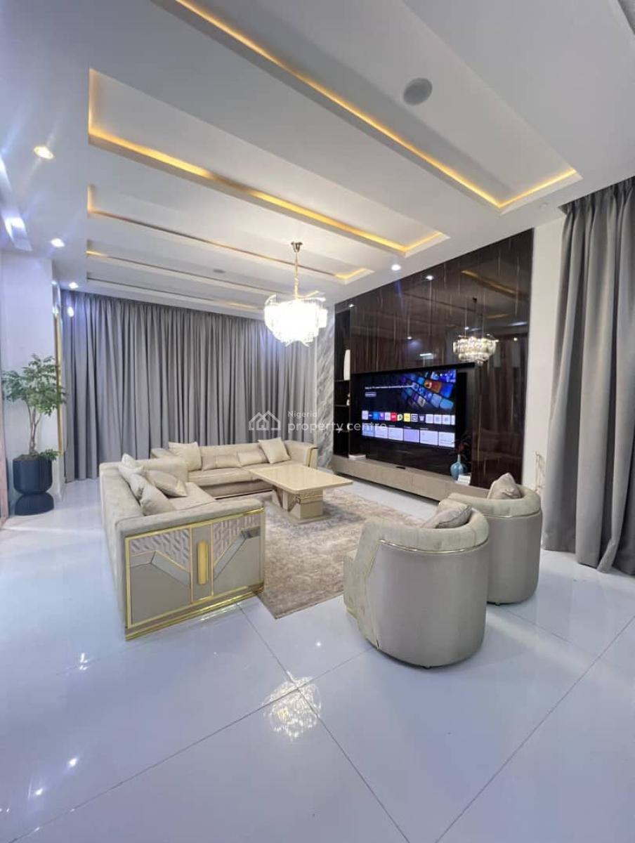 Fully Furnished 5 Bedroom Detached Duplex with Pool and Gym, Ikota, Lekki, Lagos, Detached Duplex for Rent