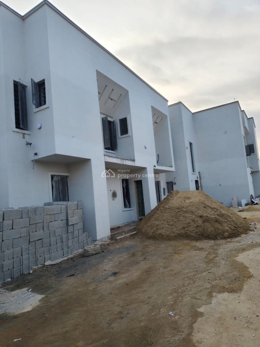 Newly Built 4 Bedrooms Terraced Duplex, Geogeous Cole Estate, Ogba, Ikeja, Lagos, Terraced Duplex for Sale