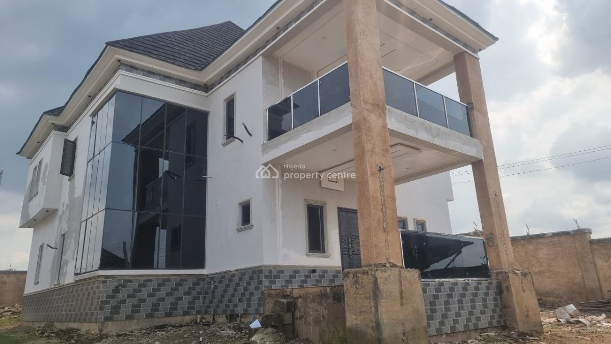 5 Bedroom Duplex with 2 Room Bq on 900 Square Meter Land, Between Sun City and Sunny Vale Estate, Galadimawa, Abuja, Detached Duplex for Sale