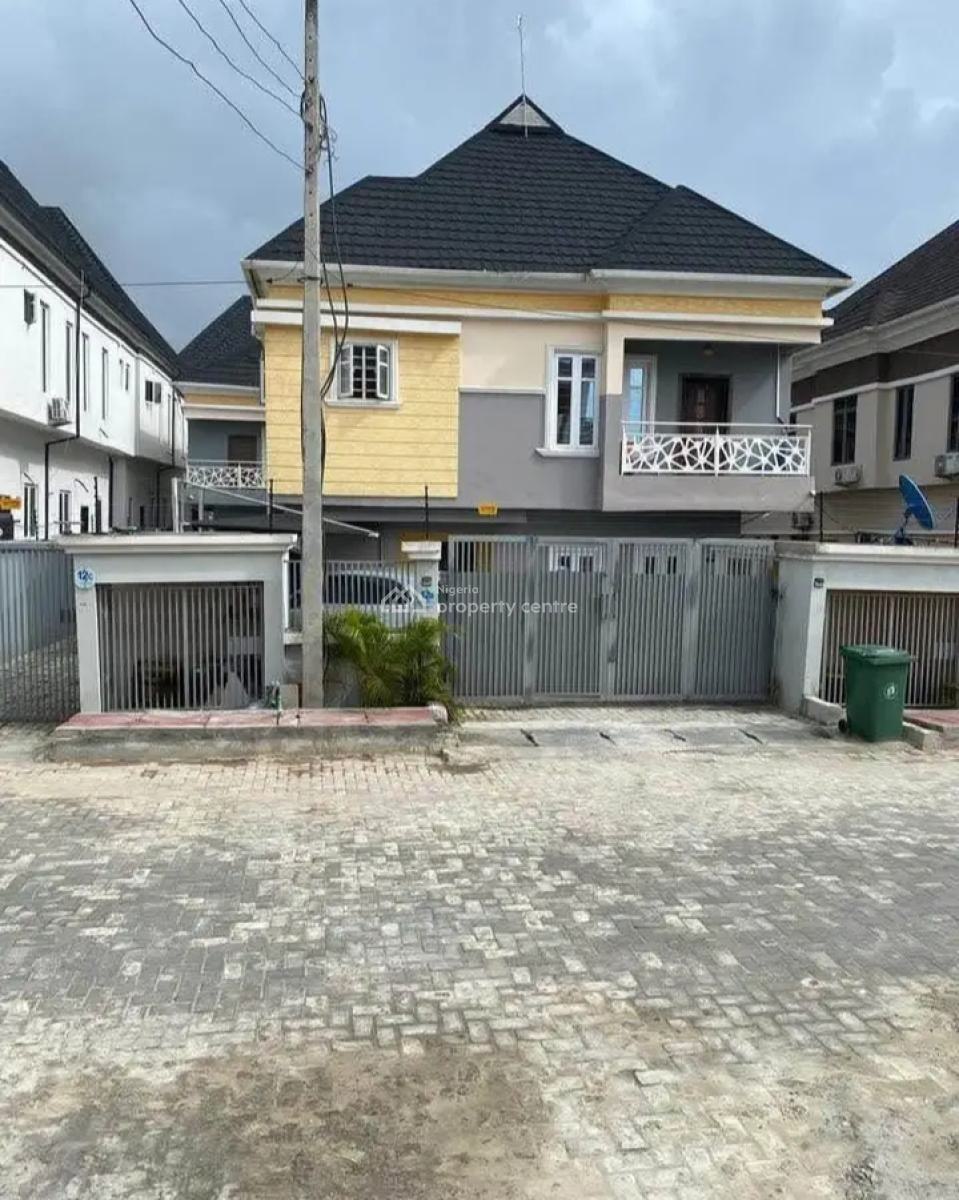 Beautifully Built 4 Bedroom Detached Duplex with Bq, Chevron, Lekki, Lagos, Detached Duplex for Sale