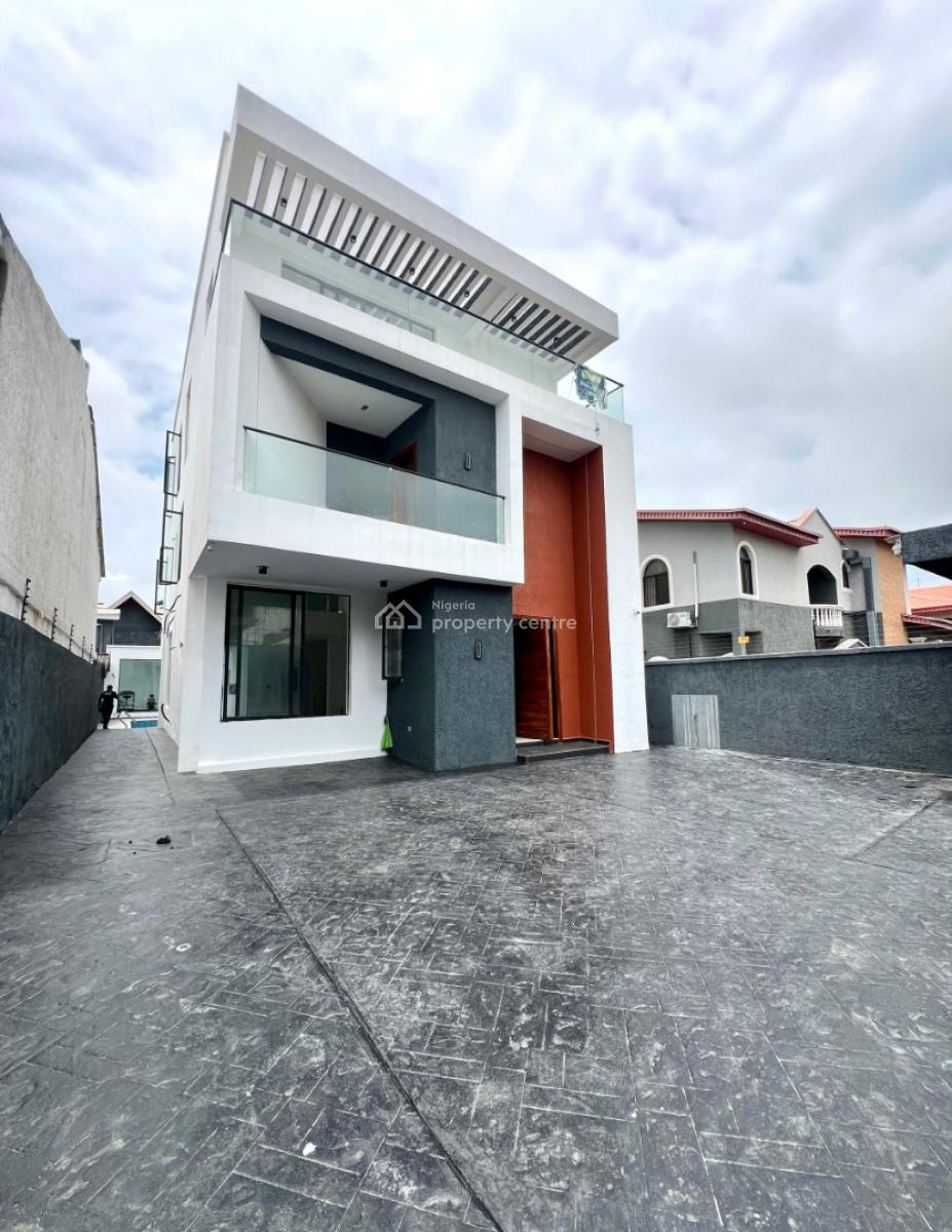 Magnificent 5bedroom Fully Detached Duplex with a Private Pool,cinema, Lekki Phase 1, Lekki, Lagos, Detached Duplex for Sale
