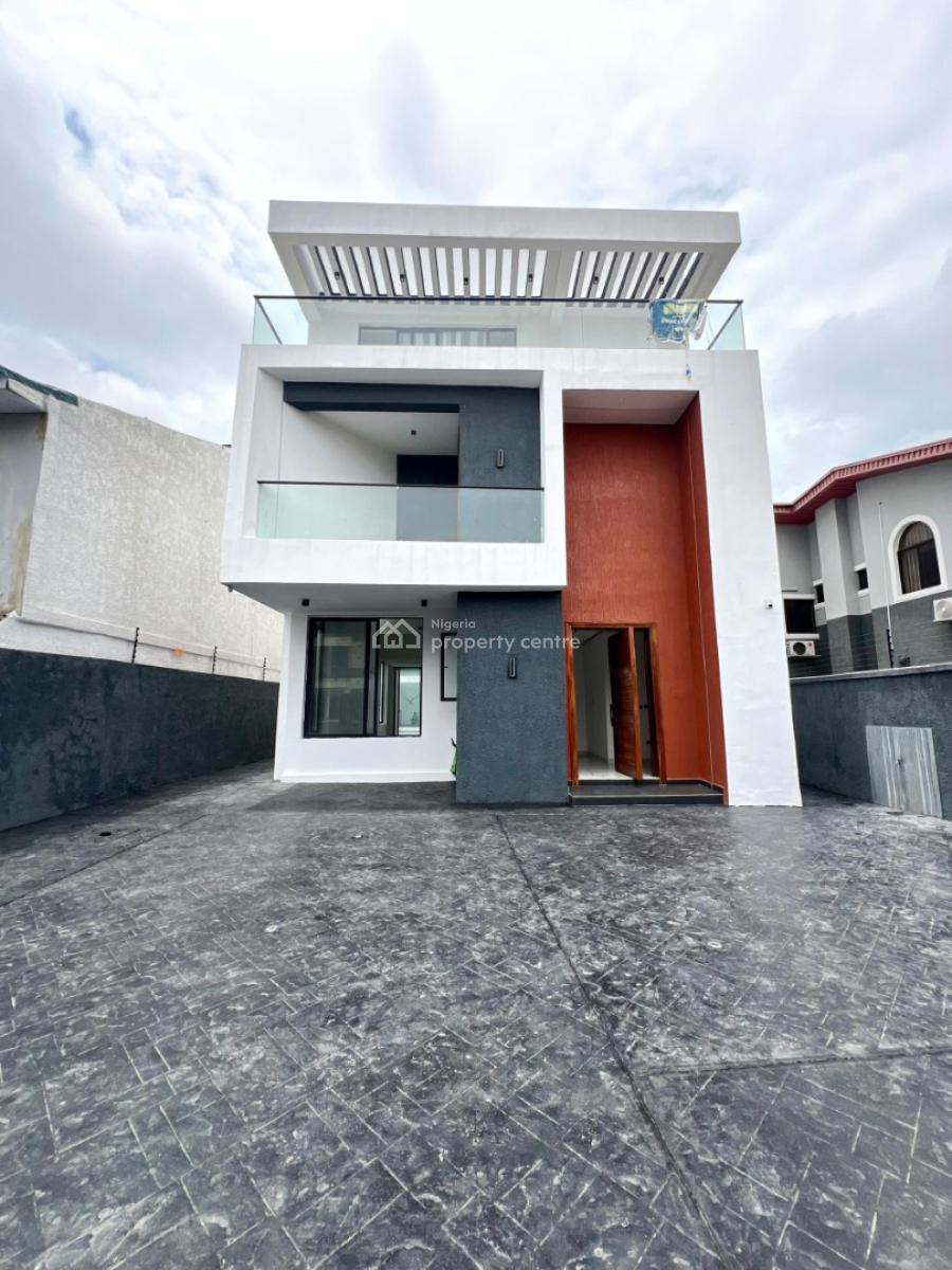 Magnificent 5bedroom Fully Detached Duplex with a Private Pool,cinema, Lekki Phase 1, Lekki, Lagos, Detached Duplex for Sale