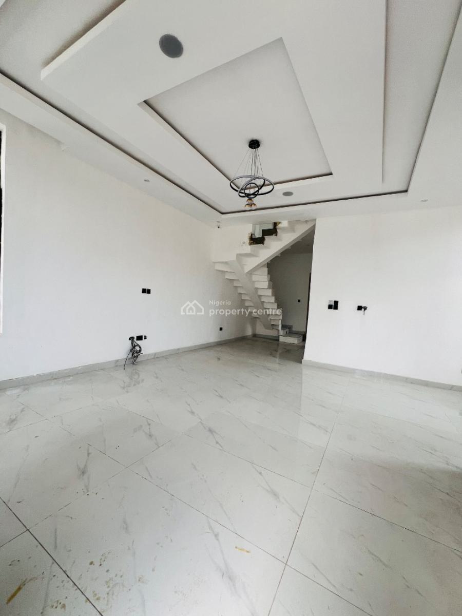 4 Bedroom Detached Duplex with a Bq in a Secured Estate, Opposite Lagos Business School, Sangotedo, Ajah, Lagos, Detached Duplex for Sale