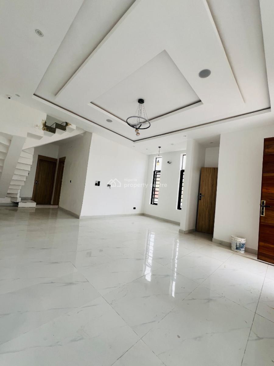 4 Bedroom Detached Duplex with a Bq in a Secured Estate, Opposite Lagos Business School, Sangotedo, Ajah, Lagos, Detached Duplex for Sale
