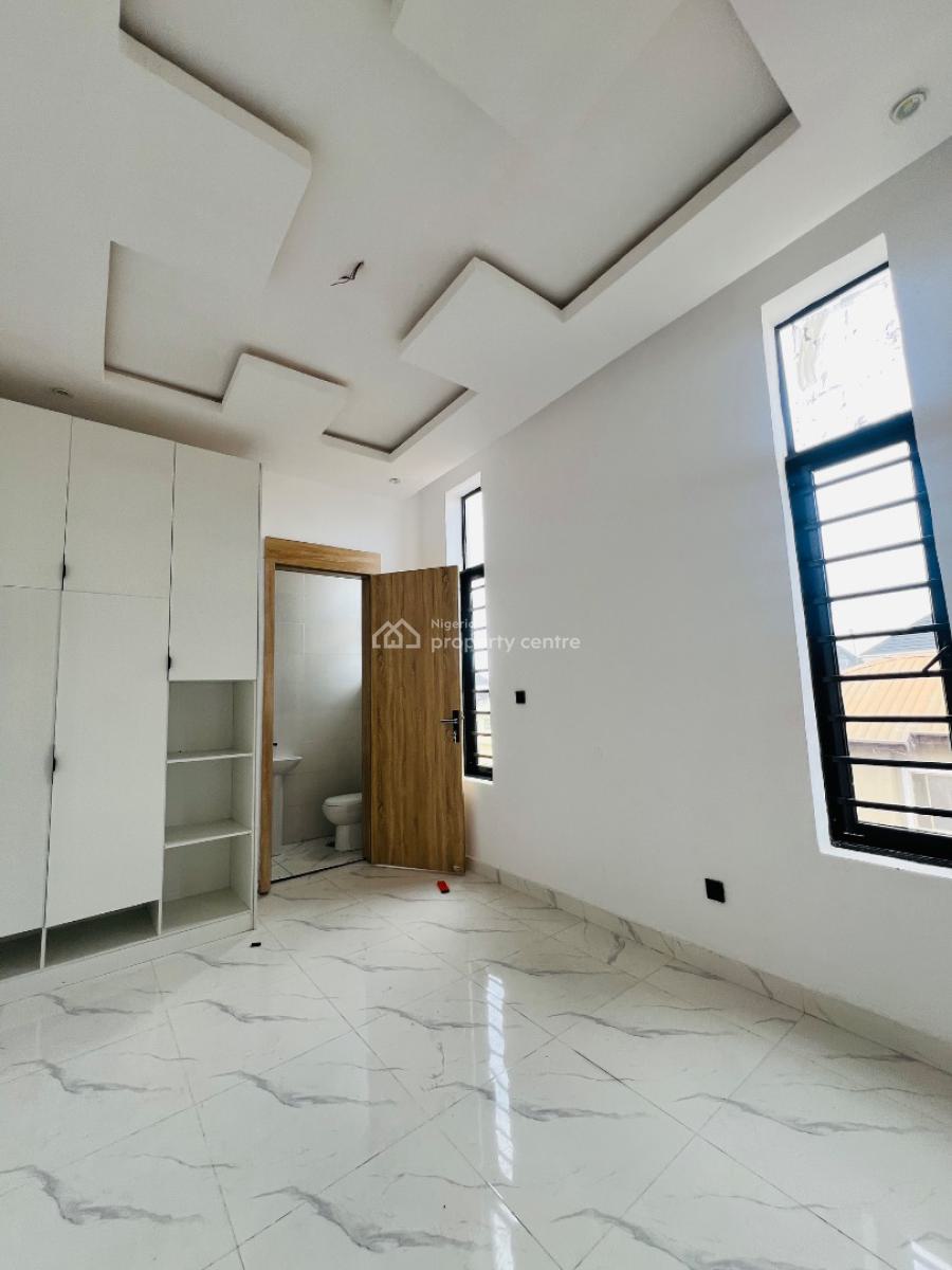 4 Bedroom Detached Duplex with a Bq in a Secured Estate, Opposite Lagos Business School, Sangotedo, Ajah, Lagos, Detached Duplex for Sale