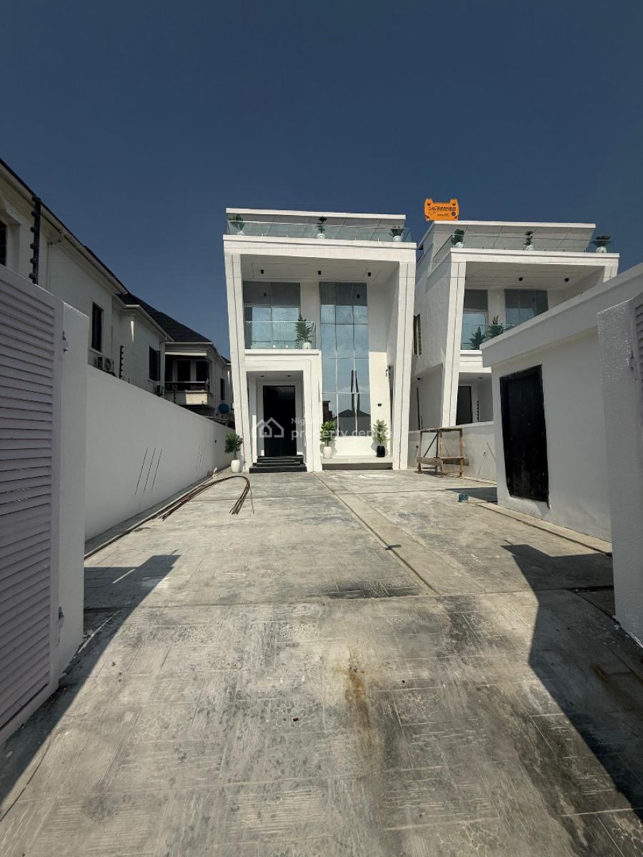 Luxuriously Designed 5 Bedroom Detached Duplex with Pool & Bq, Ologolo, Lekki, Lagos, Detached Duplex for Sale