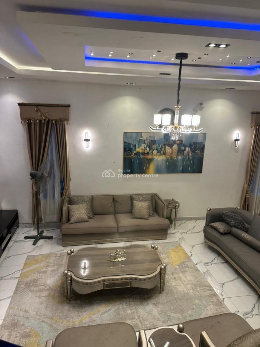 4 Bedroom Detached House with Bq, Lekki Palm City Estate Off Ado Road, Ajah, Lagos, Detached Duplex for Sale