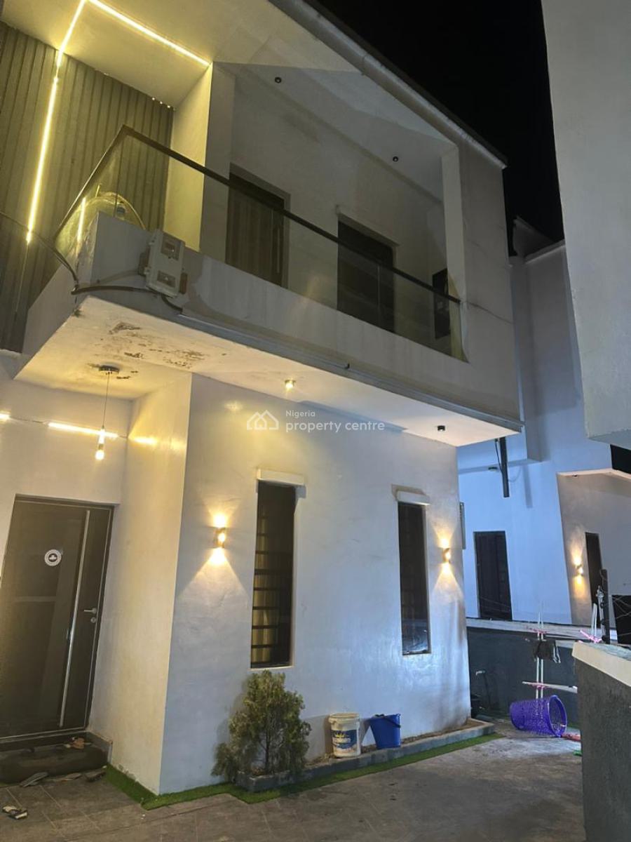 4 Bedroom Detached House with Bq, Lekki Palm City Estate Off Ado Road, Ajah, Lagos, Detached Duplex for Sale