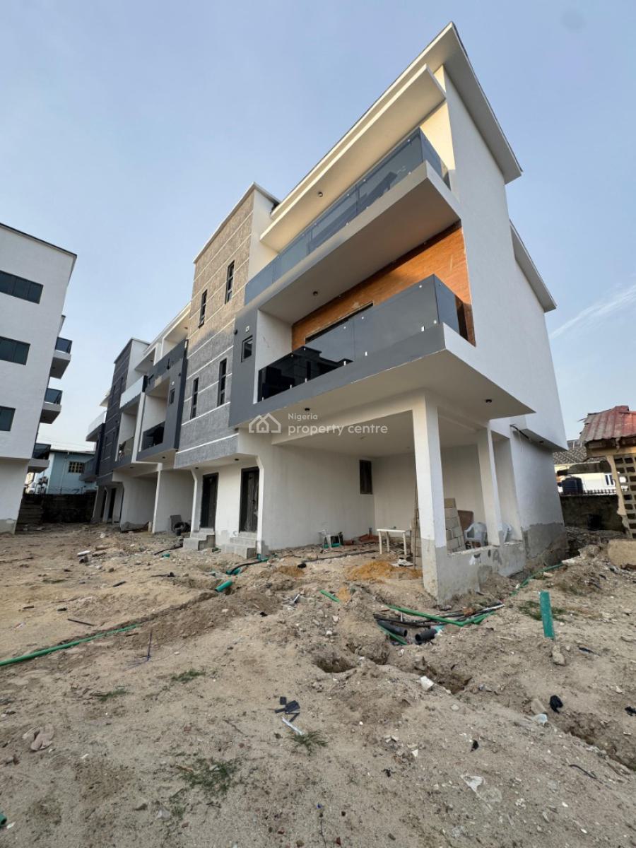 Brand New 4 Bedroom Terrace Duplex in a Serene, Ologolo, Lekki, Lagos, House for Sale