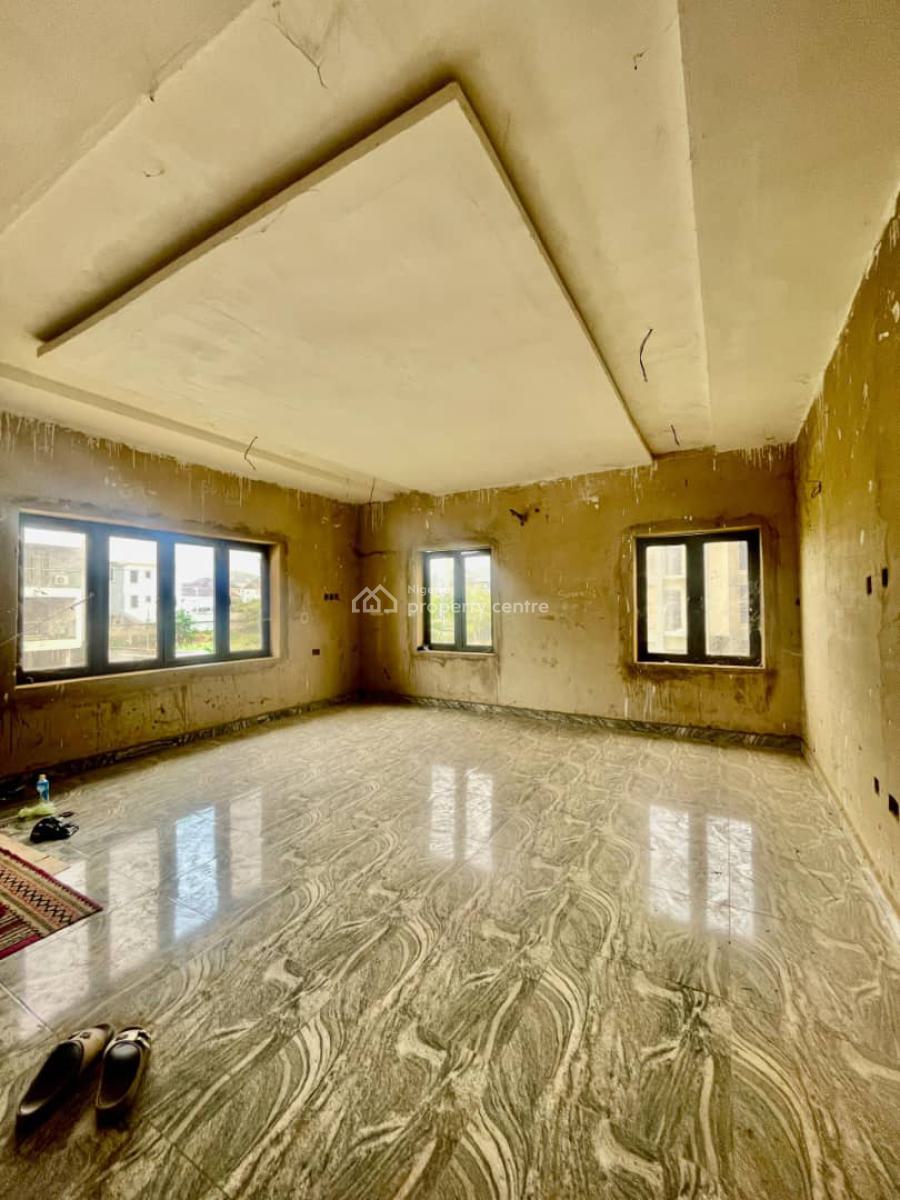 Luxury 6 Bedroom Semi Finished Fully Detached Duplex with Bq, Gilmore, Jahi, Abuja, Detached Duplex for Sale