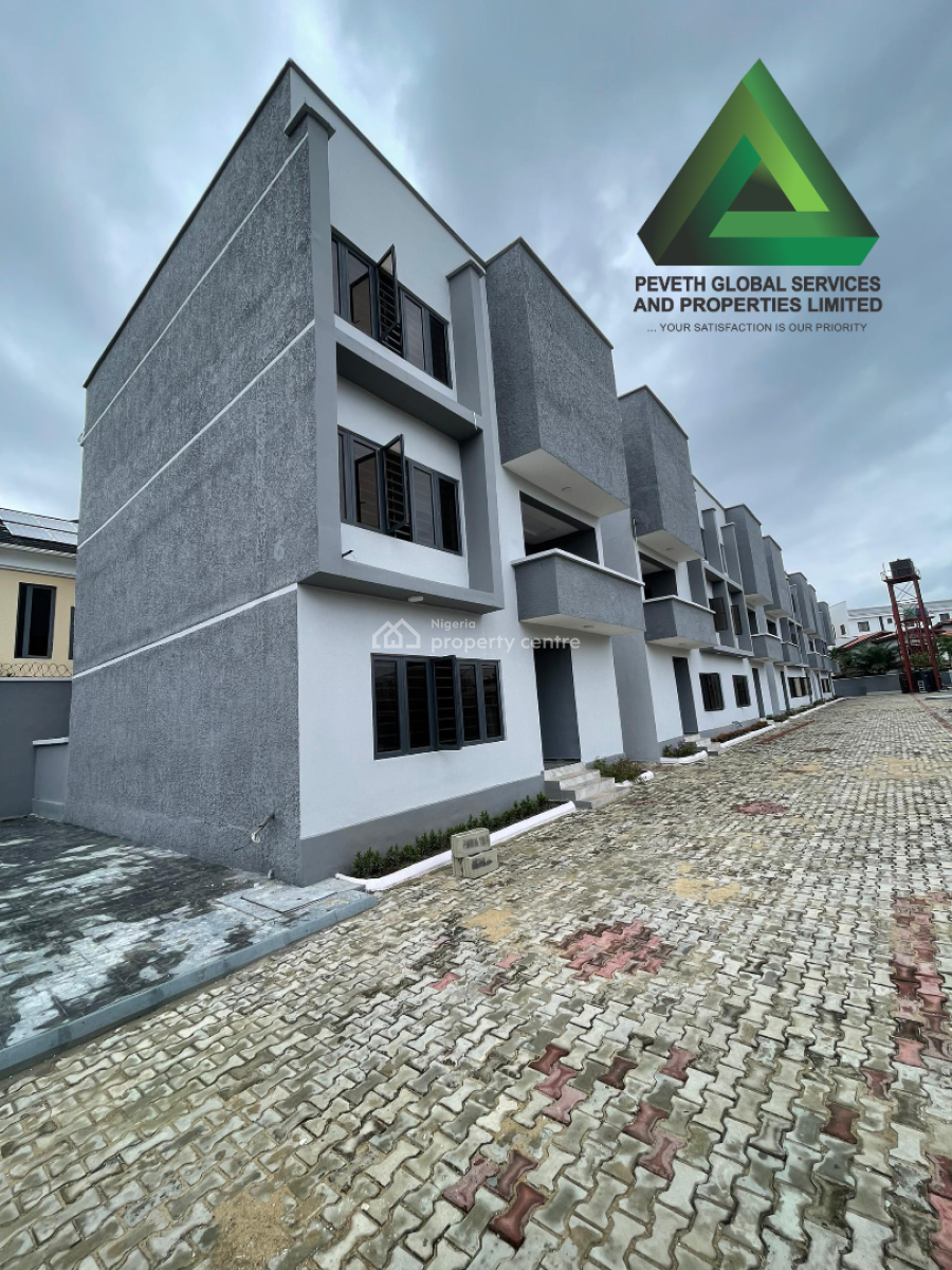 4 Bedroom Semi Detached Duplex with Swimming Pool, Bq, Ologolo, Lekki, Lagos, Semi-detached Duplex for Sale