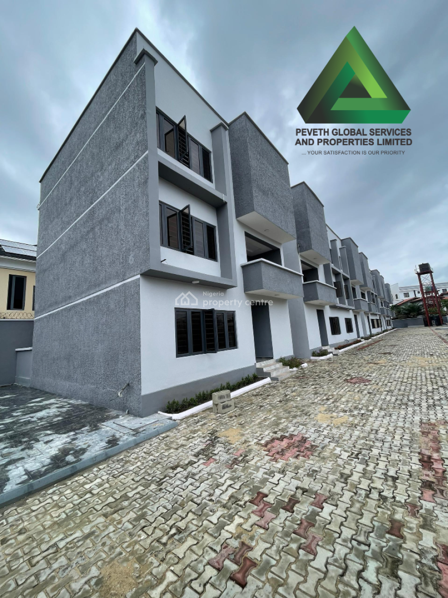 4 Bedroom Semi Detached Duplex with Swimming Pool, Bq, Ologolo, Lekki, Lagos, Semi-detached Duplex for Sale