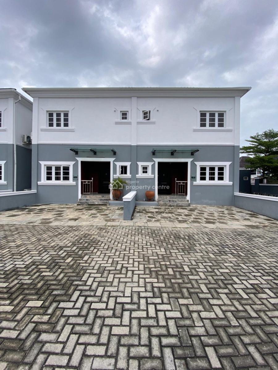 4 Bedroom Semi Detached Duplex with Swimming Pool, Oral Estate, Lekki, Lagos, Semi-detached Duplex for Rent