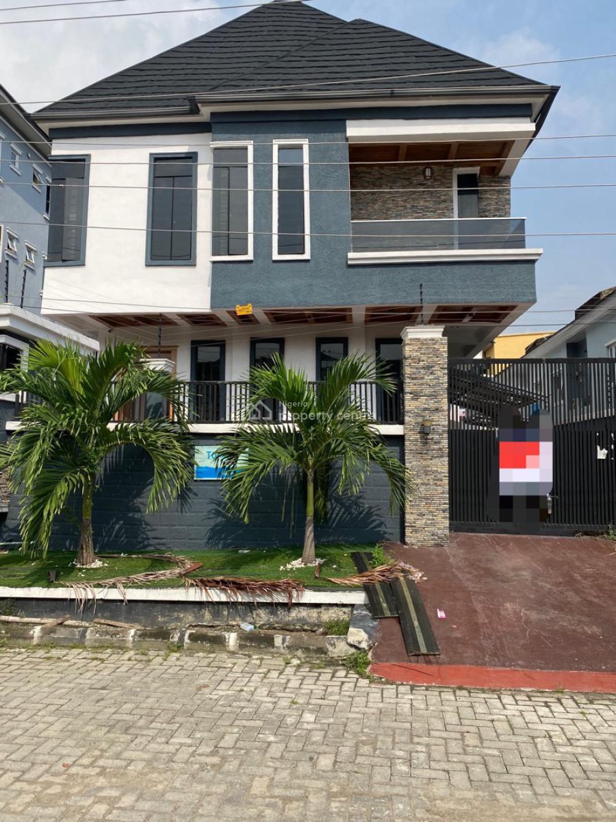 5 Bedroom Fully Detached Duplex with Bq, Oral Estate, Lekki, Lagos, Detached Duplex for Sale