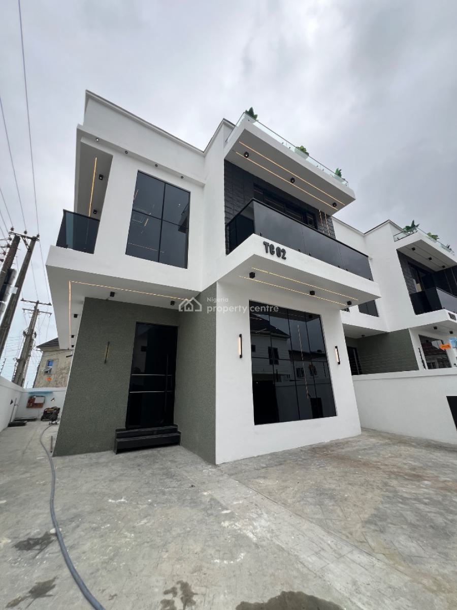 Homely 4 Bedroom Duplex with Bq, Ajah, Lagos, Detached Duplex for Sale