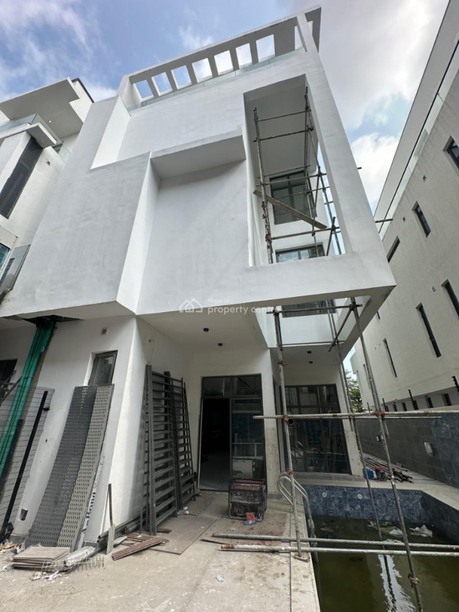 5 Bedroom Fully Detached Bq, Pool, Cinema, Elevator, Rooftop Terrace, Banana Island, Ikoyi, Lagos, Detached Duplex for Sale