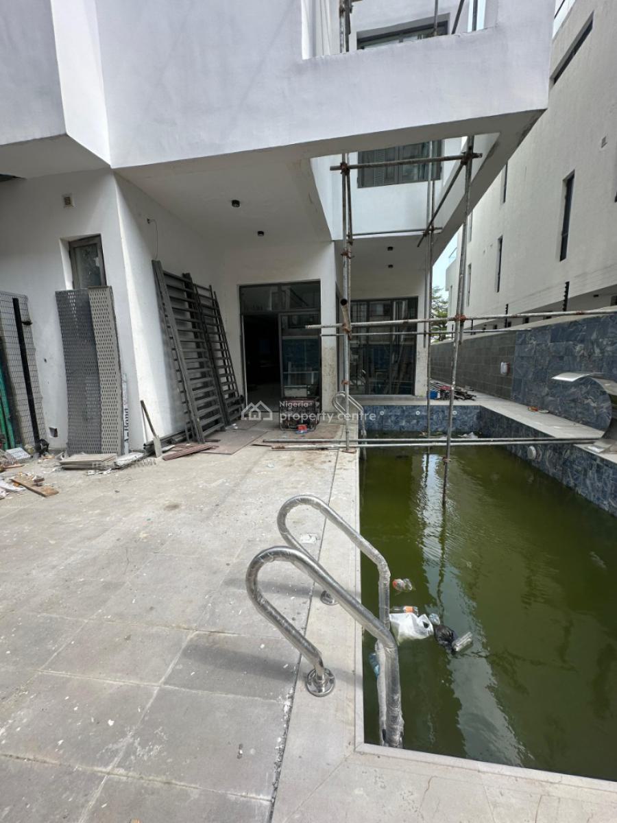 5 Bedroom Fully Detached Bq, Pool, Cinema, Elevator, Rooftop Terrace, Banana Island, Ikoyi, Lagos, Detached Duplex for Sale