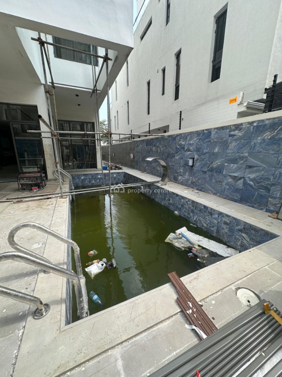 5 Bedroom Fully Detached Bq, Pool, Cinema, Elevator, Rooftop Terrace, Banana Island, Ikoyi, Lagos, Detached Duplex for Sale