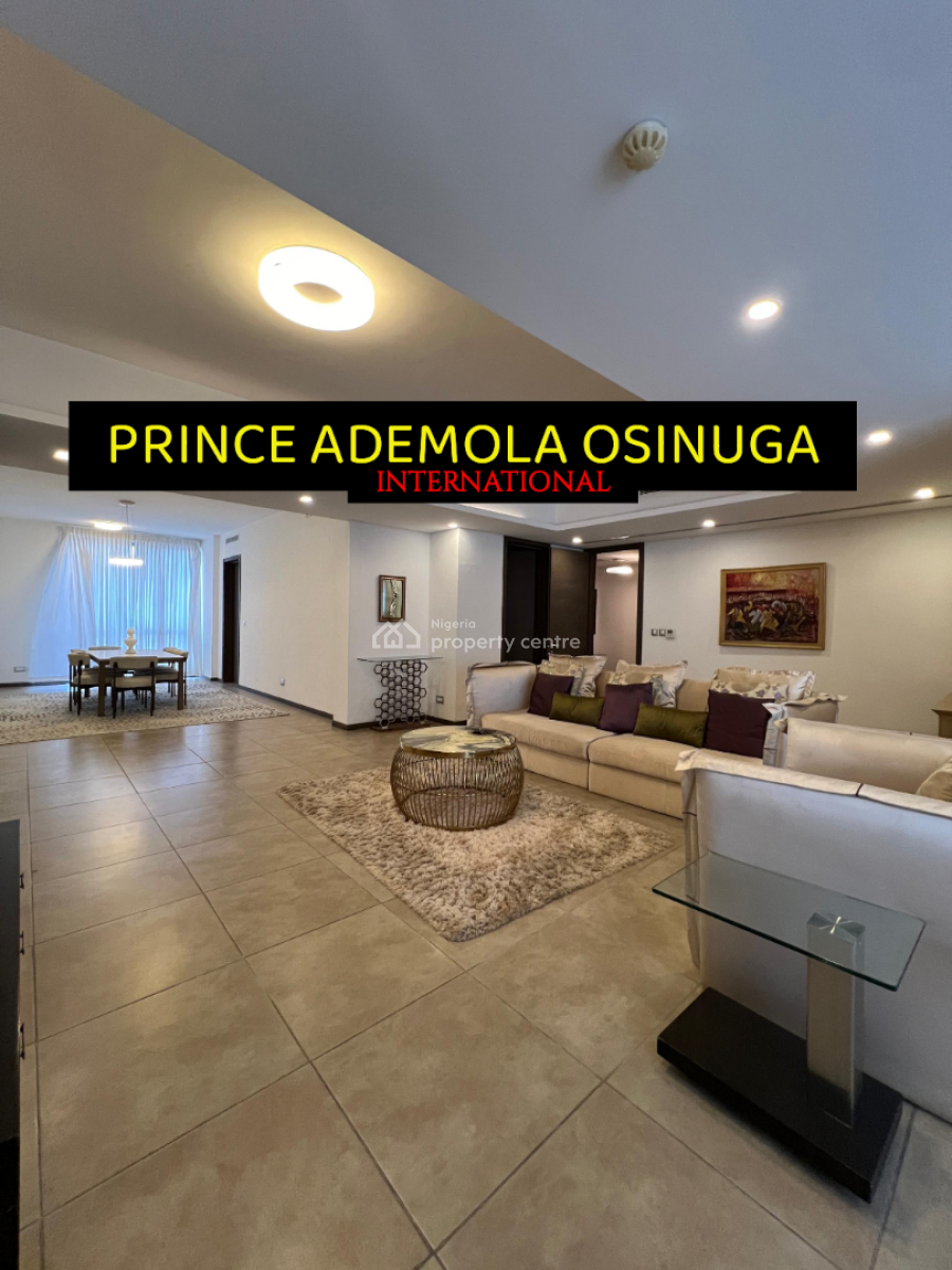 Furnished Luxury 4 Bedroom Apartment+bq+pool+gym, Victoria Island (vi), Lagos, Flat / Apartment for Rent