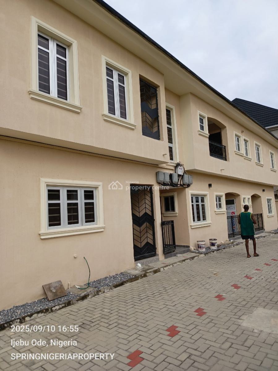 Brand New 2 Bedroom Flat Upstairs with Guest Toilet, Ogombo, Ajah, Lagos, Flat / Apartment for Rent