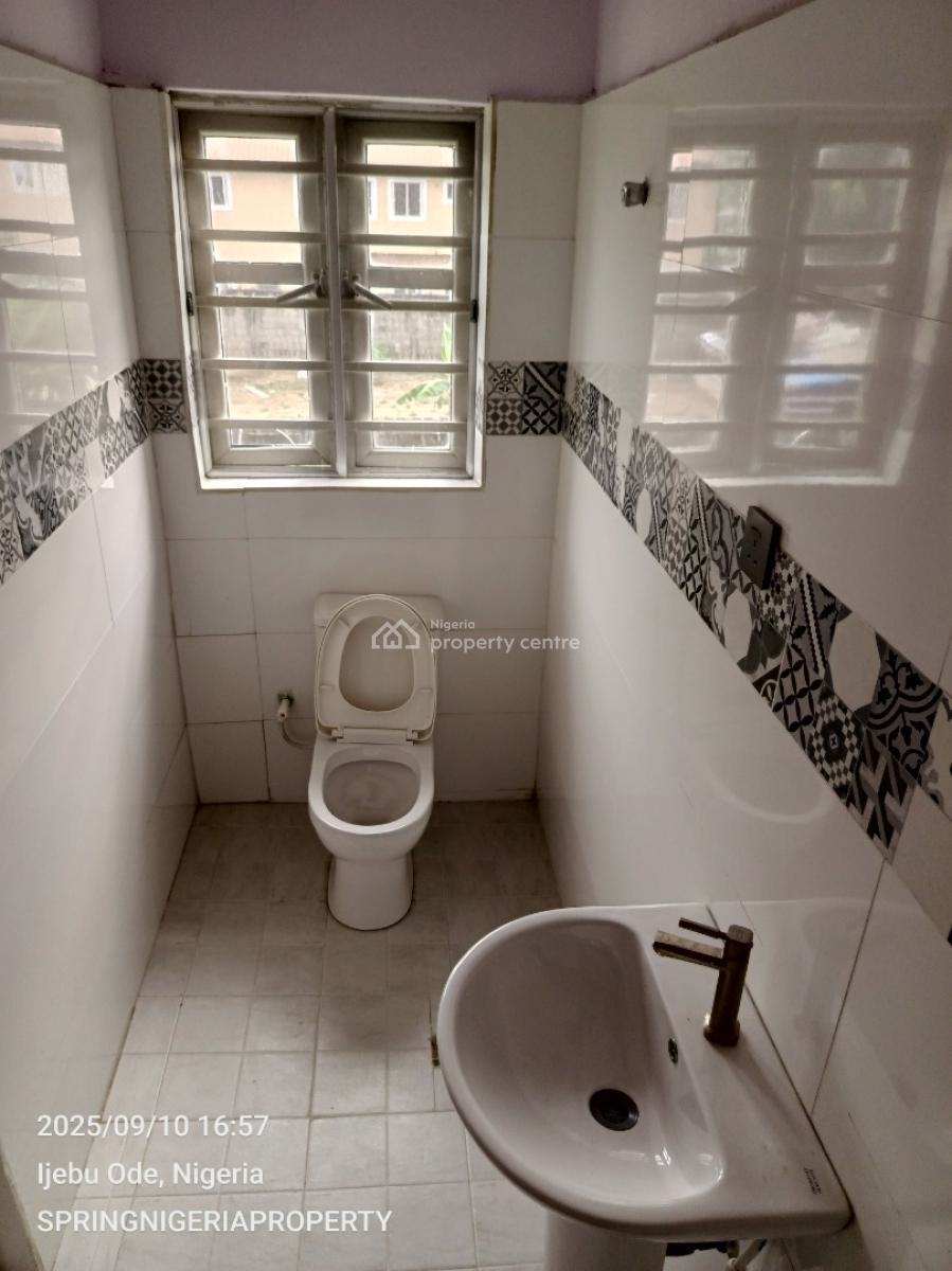 Brand New 2 Bedroom Flat Upstairs with Guest Toilet, Ogombo, Ajah, Lagos, Flat / Apartment for Rent