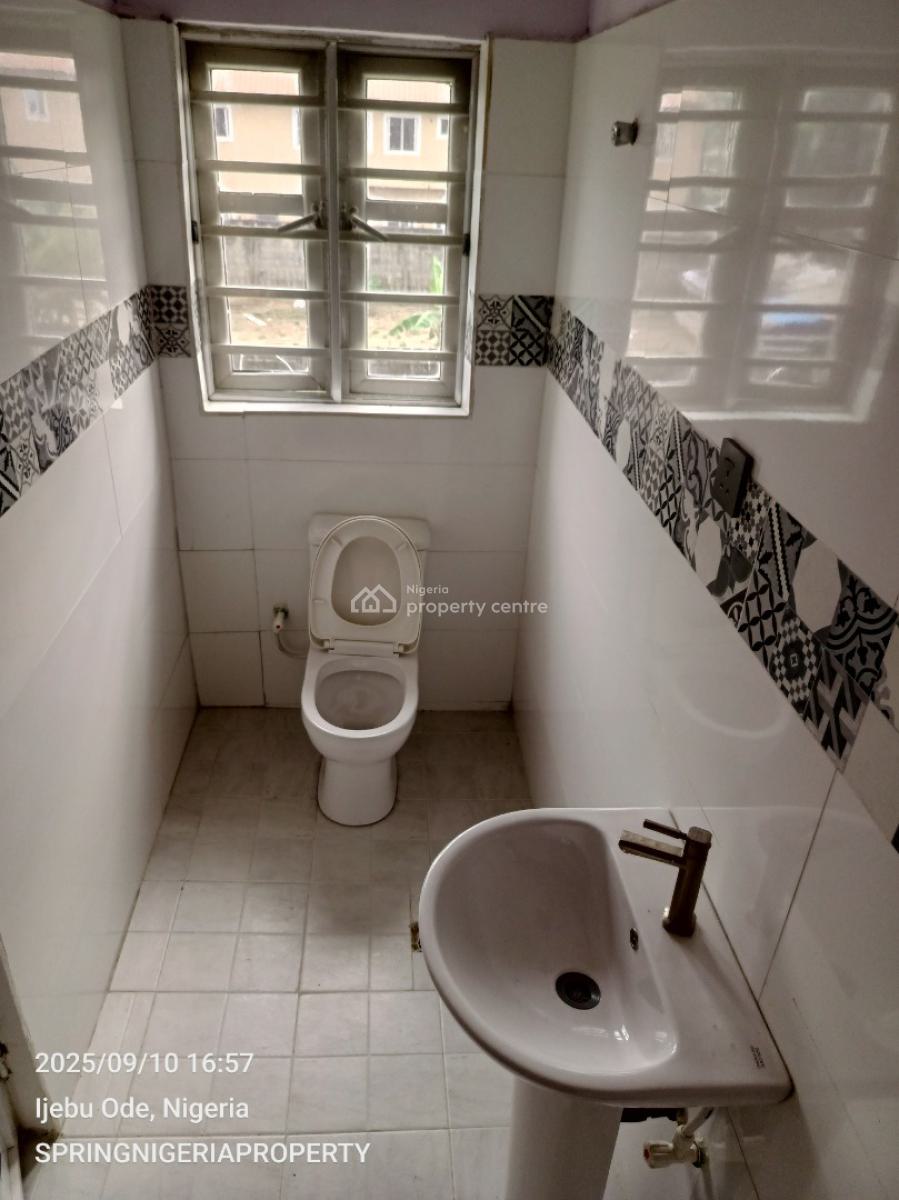 Brand New 2 Bedroom Flat Upstairs with Guest Toilet, Ogombo, Ajah, Lagos, Flat / Apartment for Rent