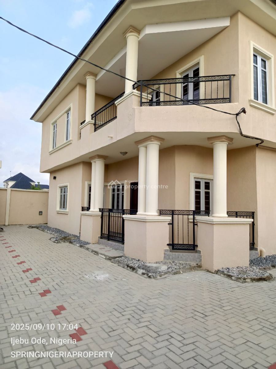 Brand New 2 Bedroom Flat Upstairs with Guest Toilet, Ogombo, Ajah, Lagos, Flat / Apartment for Rent