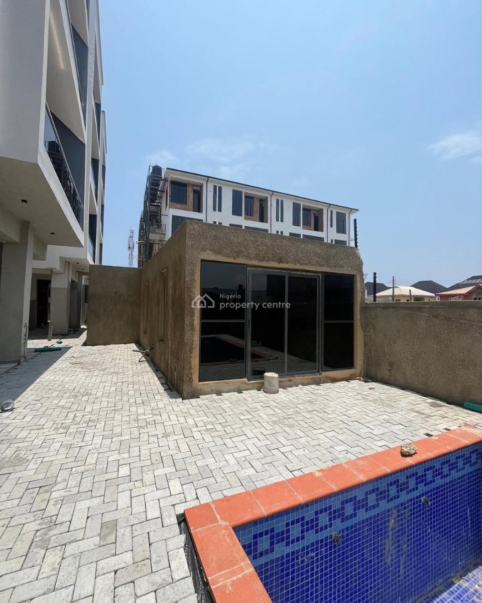 Lovely 3 Bedroom Apartment with Pool,gym and Bq, Lekki Conservation Center, Lekki, Lagos, Block of Flats for Sale