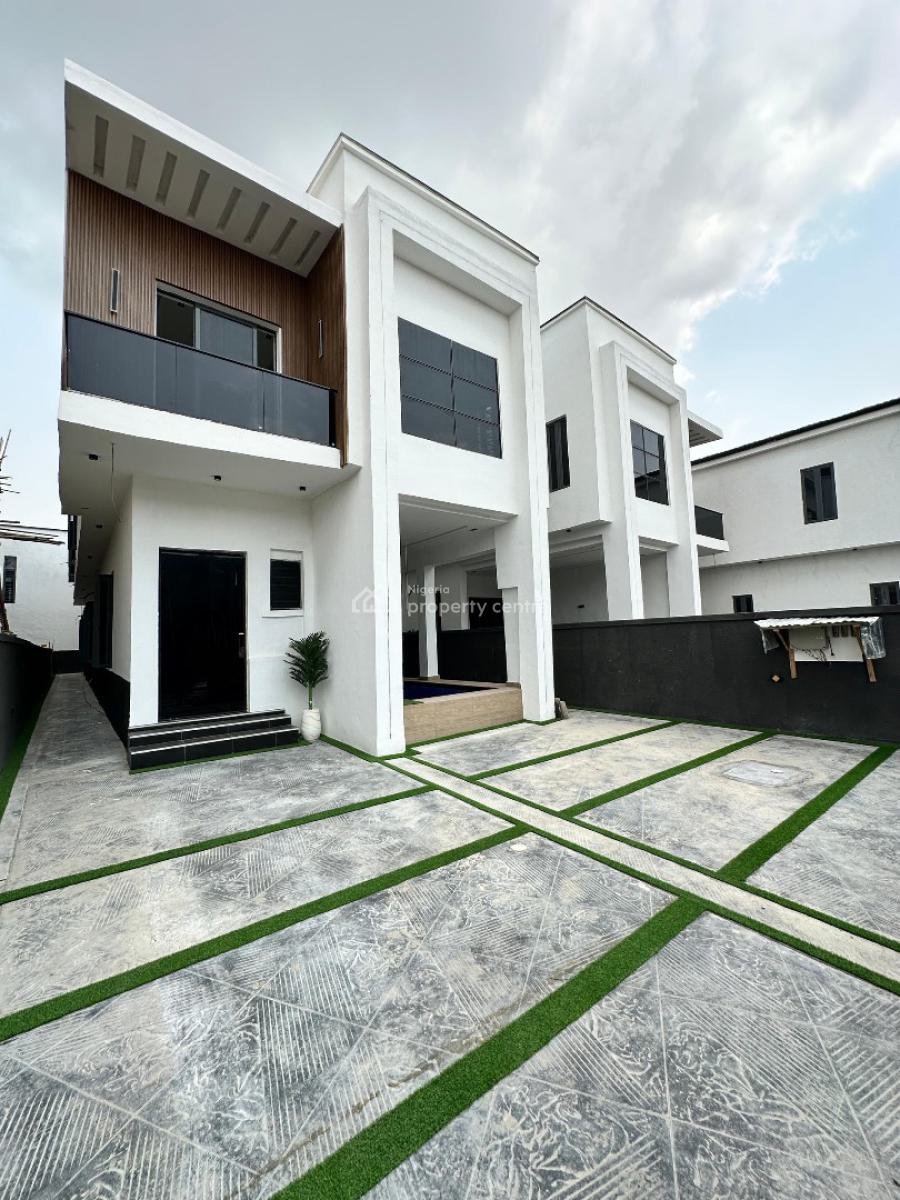 5 Bedroom Fully Detached Duplex with Bq and Swimming Pool, Ajah, Lagos, Detached Duplex for Sale