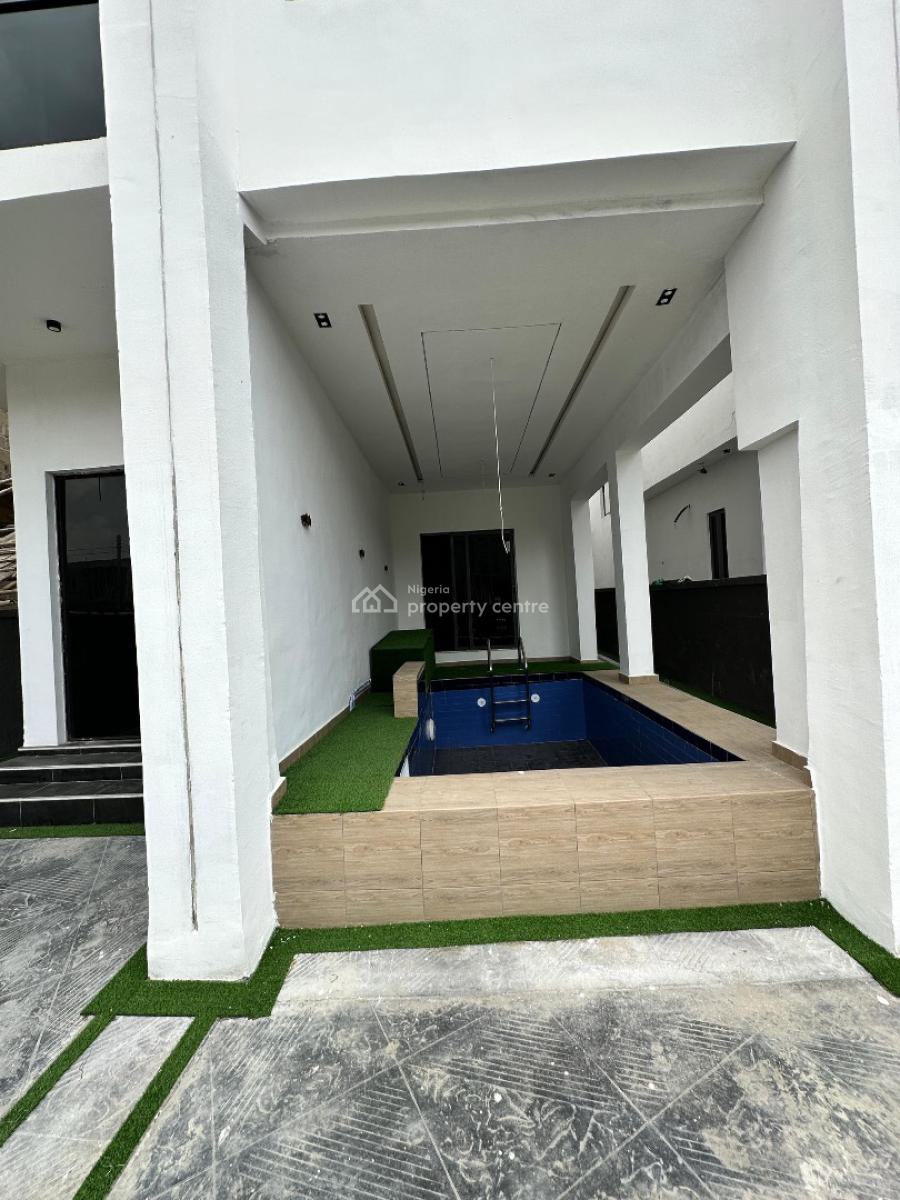 5 Bedroom Fully Detached Duplex with Bq and Swimming Pool, Ajah, Lagos, Detached Duplex for Sale