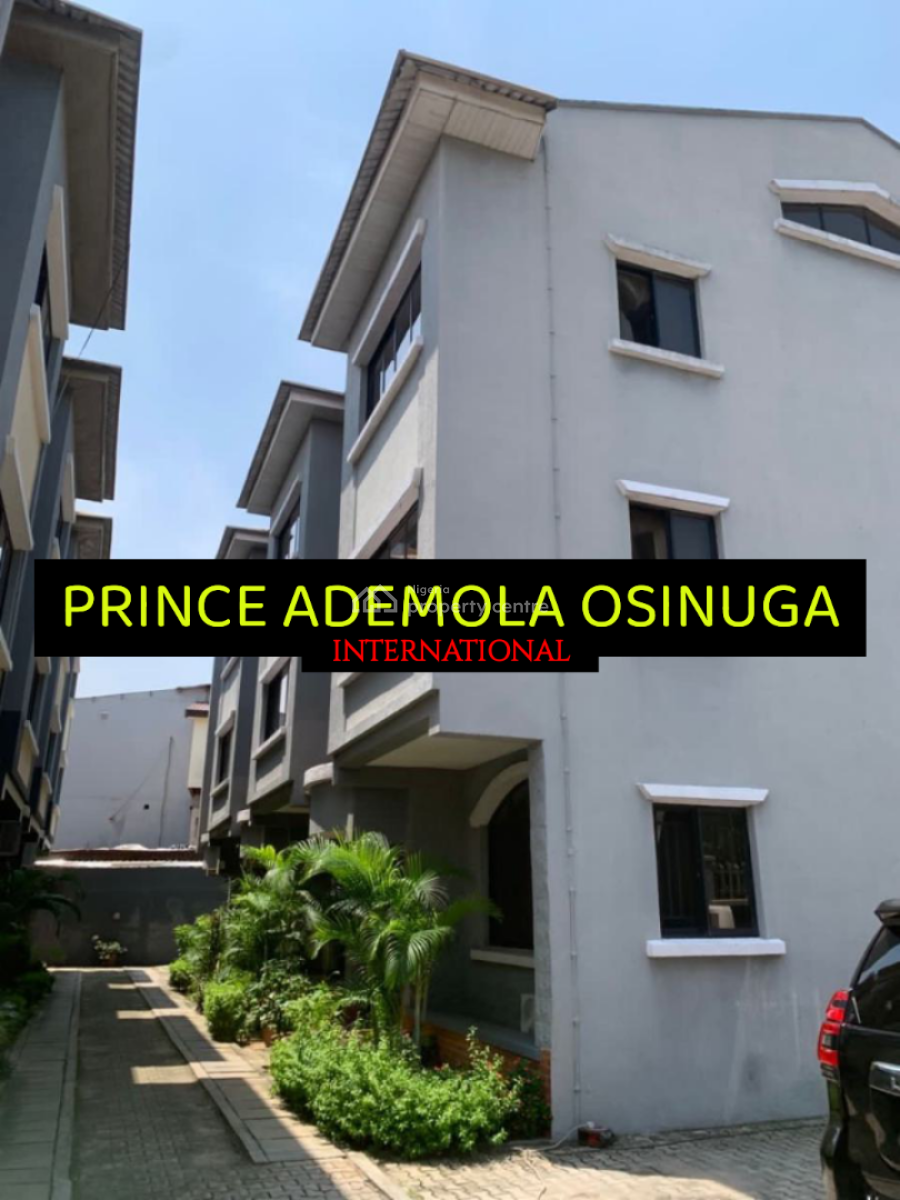 24hrs Deal!!! Self Serviced 4 Bedroom Terrace House + Bq, Victoria Island Lagos, Victoria Island (vi), Lagos, Terraced Duplex for Rent