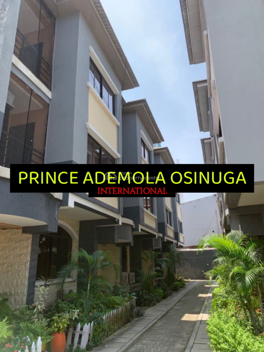 24hrs Deal!!! Self Serviced 4 Bedroom Terrace House + Bq, Victoria Island Lagos, Victoria Island (vi), Lagos, Terraced Duplex for Rent